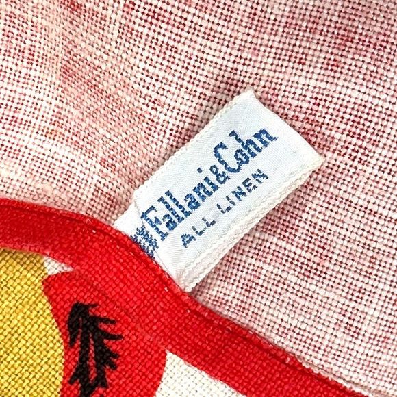 Fallani & Cohn Linen Tammis Keefe Holiday Decorative Dish / Tea Towel - Picture 5 of 8